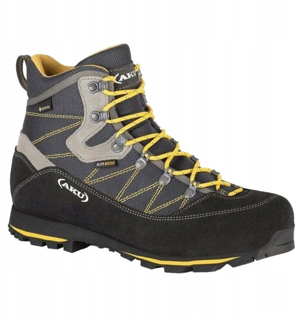 Ανδρικά ορειβατικά παπούτσια Aku M'S TREKKER LITE III WIDE GTX ανθρακί / μουσταρδί 46.5