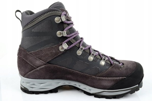 Buty trekkingowe damskie Aku W'S TREKKER PRO GTX, grey/ deep violet, 37.5
