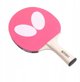 Butterfly Ρακέτα για Πινγκ Πονγκ Logo Pink, Επαγγελματική Ρακέτα Επιτραπέζιας Αντισφαίρισης