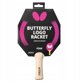 Butterfly Ρακέτα για Πινγκ Πονγκ Logo Pink, Επαγγελματική Ρακέτα Επιτραπέζιας Αντισφαίρισης