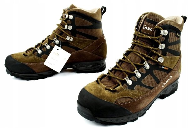 Παπούτσια πεζοπορίας ανδρικά Aku MS TREKKER PRO GTX πράσινο/καφέ 42.5
