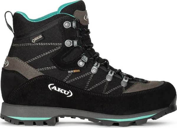 Buty trekkingowe damskie Aku W'S TREKKER LITE III WIDE GTX, black/ mint, 39.5