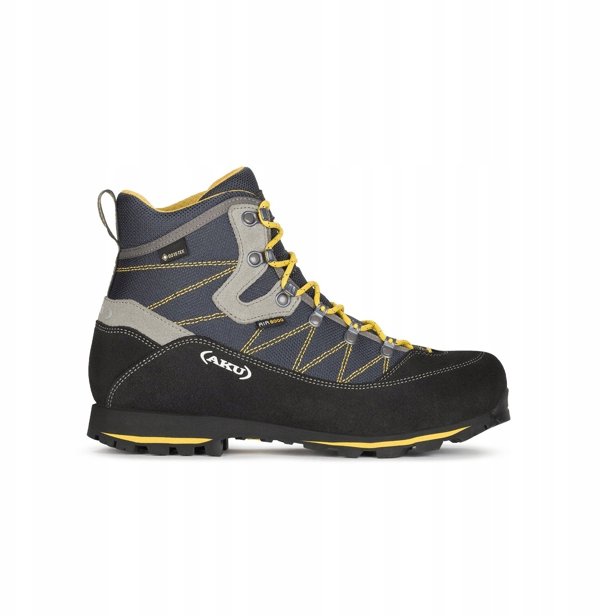 Ανδρικά παπούτσια πεζοπορίας Aku M'S TREKKER LITE III WIDE GTX ανθρακί/μουσταρδί, μέγεθος 46