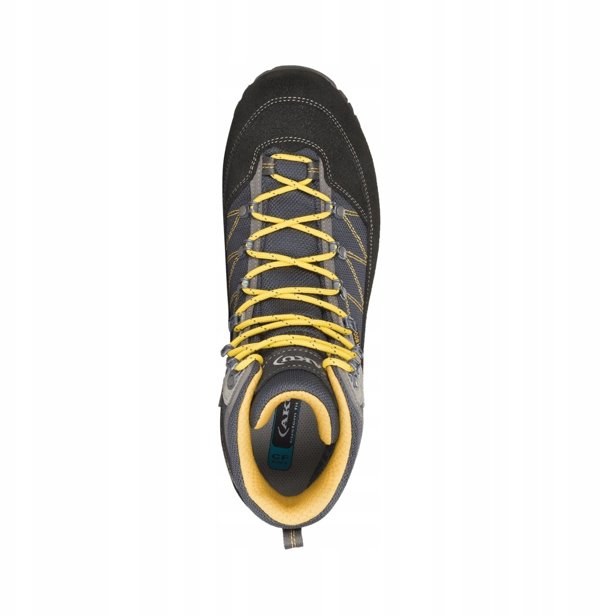 Ανδρικά παπούτσια πεζοπορίας Aku M'S TREKKER LITE III WIDE GTX ανθρακί/μουσταρδί, μέγεθος 46