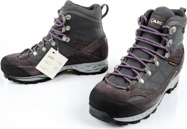 Buty trekkingowe damskie Aku W'S TREKKER PRO GTX, grey/ deep violet, 38