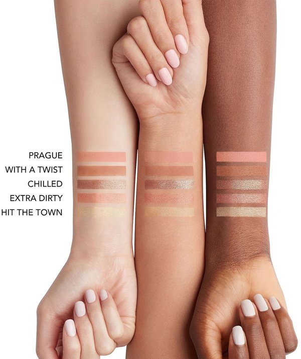 Buxom, Straight Up, Eyeshadow Palette, 5 Shades, 6.5 g For Women