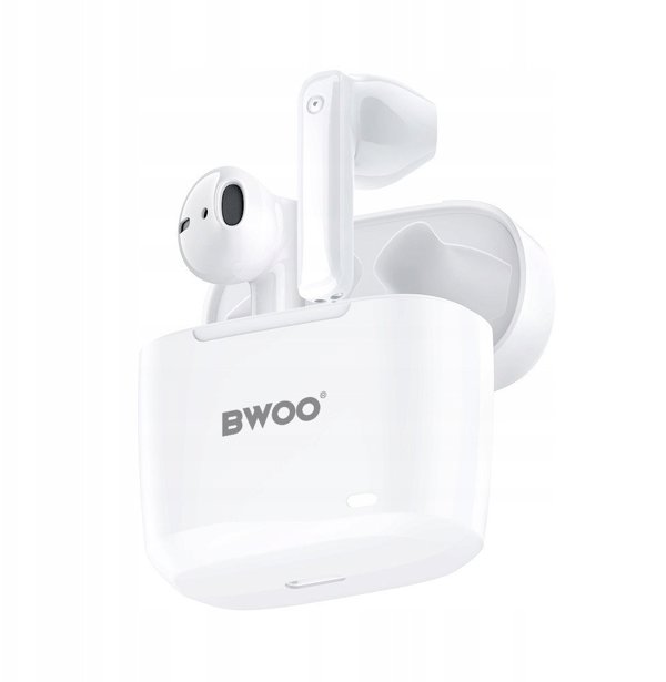 BWOO wireless TWS earphones BW94-WH white
