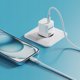 BWOO CDA155 PD wall charger 1x USB-C port 1A 20W white