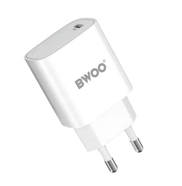 BWOO 20W wall charger CDA159 with cable USB-C to USB-C 6933654812931