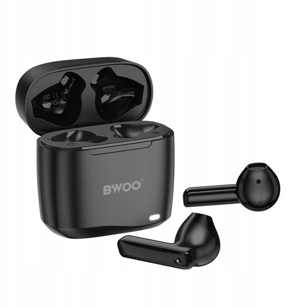 BWOO wireless TWS earphones BW94-BK black