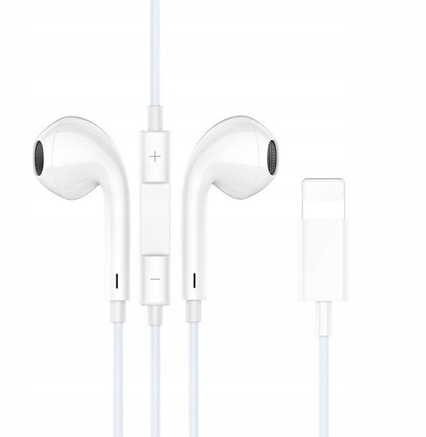 BWOO wired earphones BO-HF10 lightning stereo white 6933654802420