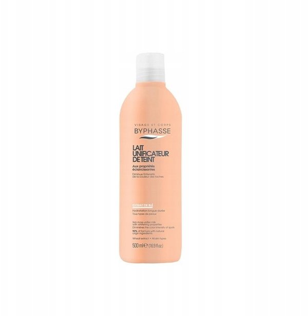 Byphasse Byphasse, Byphasse, Wheat, Whitening, Body Milk, 500 ml For Women