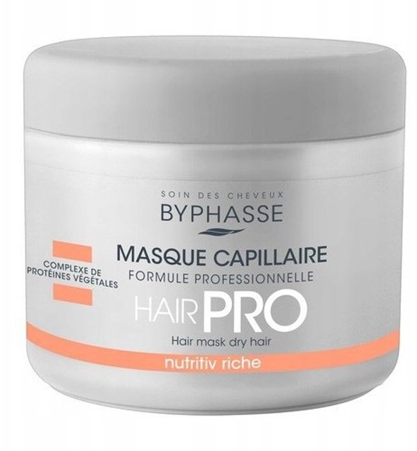 Byphasse Byphasse, Hair Pro, Hair Treatment Cream Mask, Nutritiv Riche, 500 ml For Women