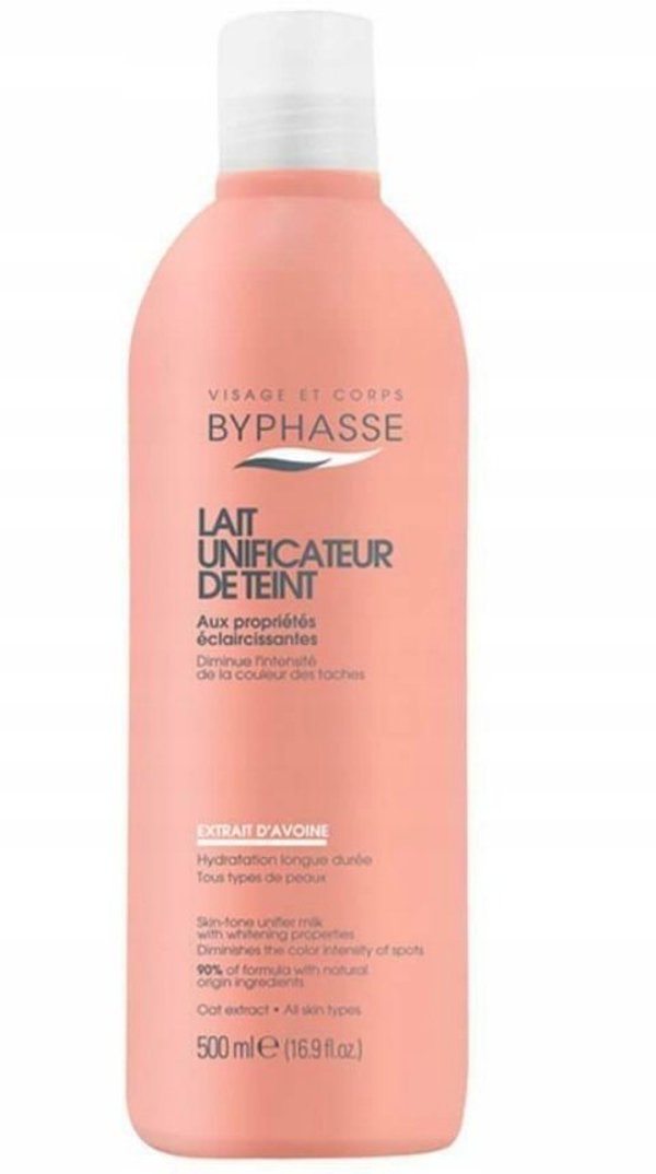 Byphasse Byphasse, Byphasse, Oat Extract, Whitening, Body Milk, 500 ml For Women
