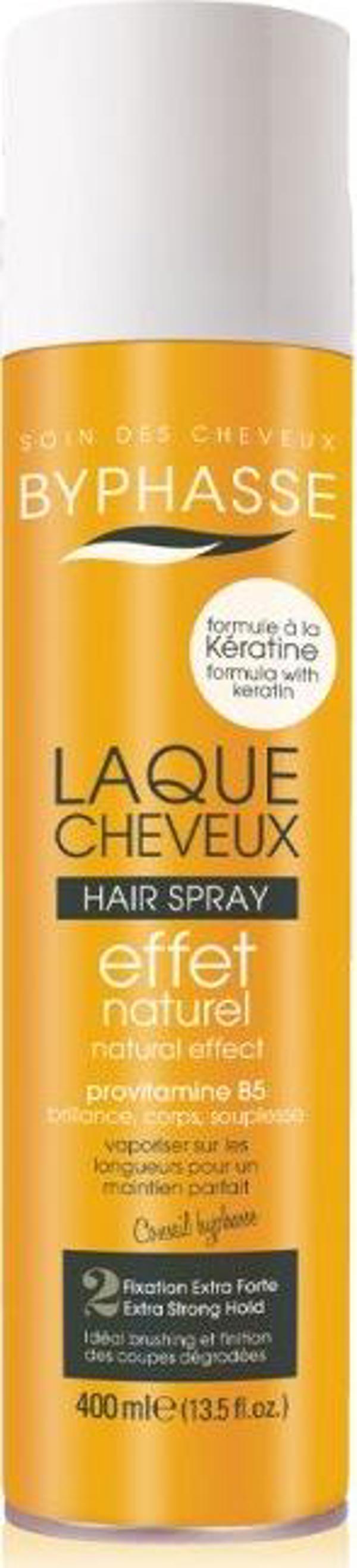 Byphasse BYPHASSE_Hair Spray πολύ δυνατό λακ μαλλιών 400ml