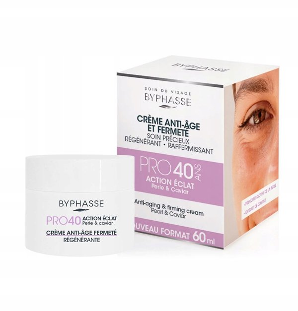 Byphasse Anti Age PRO40 Συσφικτική Κρέμα Προσώπου για Lifting, 60ml