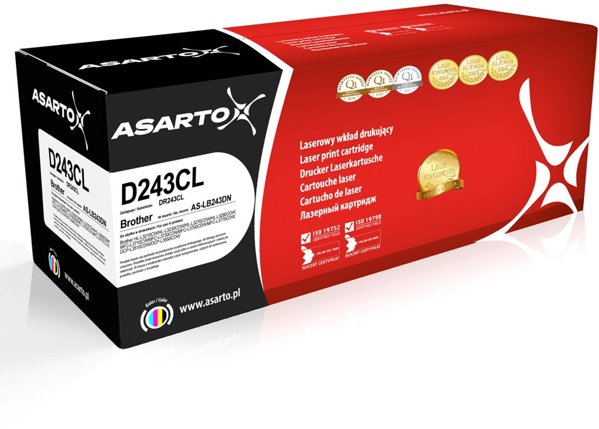 BÄben Asarto do Brother D243CL | DR243CL | 18000 str. | CMYK