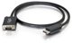 C2G 1m DisplayPort to VGA Adapter Cable - DP to VGA - Black - DisplayPort-Kabel - DisplayPort (M) zu HD-15 (VGA) (M) - 1 m - Schwarz