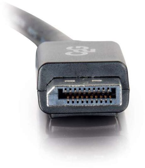 C2G 1m DisplayPort to VGA Adapter Cable - DP to VGA - Black - DisplayPort-Kabel - DisplayPort (M) zu HD-15 (VGA) (M) - 1 m - Schwarz
