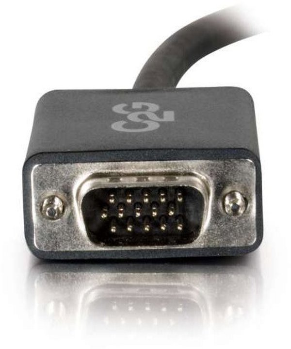 C2G 1m DisplayPort to VGA Adapter Cable - DP to VGA - Black - DisplayPort-Kabel - DisplayPort (M) zu HD-15 (VGA) (M) - 1 m - Schwarz