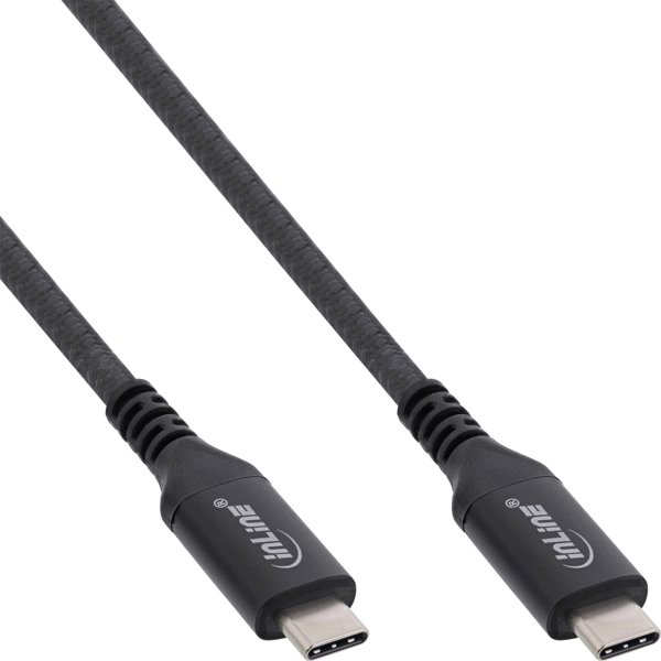 Καλώδιο C2G InLine USB4, USB-C σε USB-C, 8K 60Hz, 2m, Μαύρο