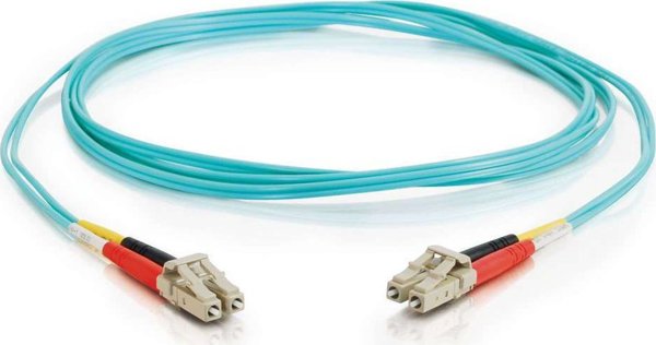C2G καλώδιο οπτικών ινών LC-LC 10Gb 50/125 OM3 Duplex Multimode PVC (LSZH) 3 μέτρα