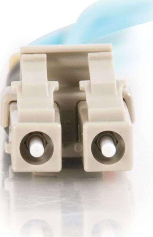 C2G καλώδιο οπτικών ινών LC-LC 10Gb 50/125 OM3 Duplex Multimode PVC (LSZH) 3 μέτρα
