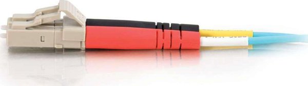 C2G καλώδιο οπτικών ινών LC-LC 10Gb 50/125 OM3 Duplex Multimode PVC (LSZH) 3 μέτρα