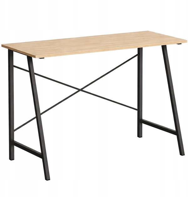 C5B Biurko Skladane Szkolne Jasne Drewno
