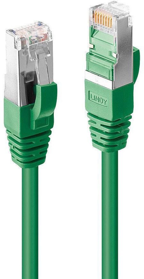 Cable Lindy Cat 6 S/FTP LSZH Netzwerk 7.5m Green