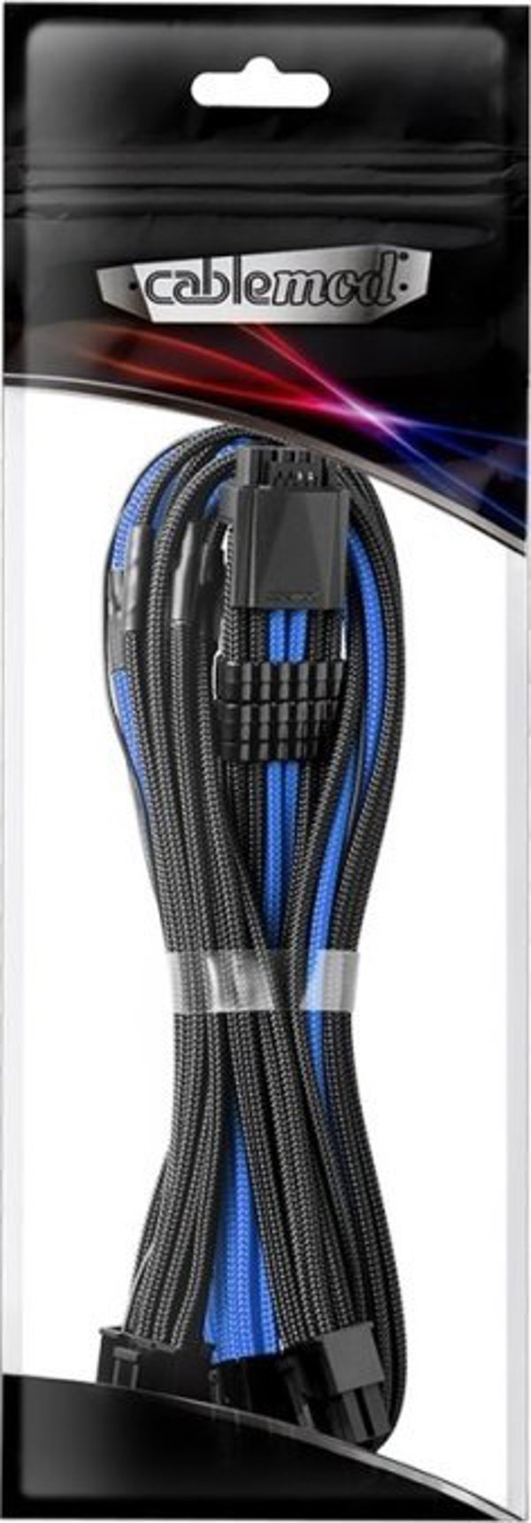 CableMod C-Series PRO ModMesh Καλώδιο 12VHPWR σε 3x PCI-e για Corsair - 60cm, Μαύρο/Μπλε