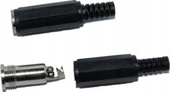 Cabletech Υποδοχή Jack 3.5mm αρσ. καλώδιο Cabletech