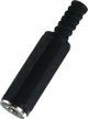 Cabletech Υποδοχή Jack 3.5mm αρσ. καλώδιο Cabletech