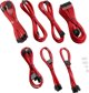 CableMod C-Series PRO ModMesh 12VHPWR Κιτ Καλωδίων για Corsair RM, RMi, RMx - Κόκκινο
