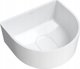 CADENCE M+ Επιτραπέζιος Νιπτήρας 42 x 37 cm Λευκή Γυαλιστερή Επιφάνεια