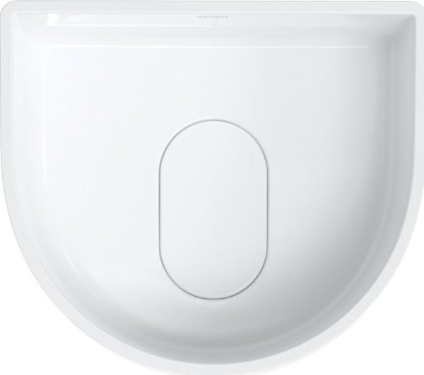 CADENCE M+ Επιτραπέζιος Νιπτήρας 42 x 37 cm Λευκή Γυαλιστερή Επιφάνεια