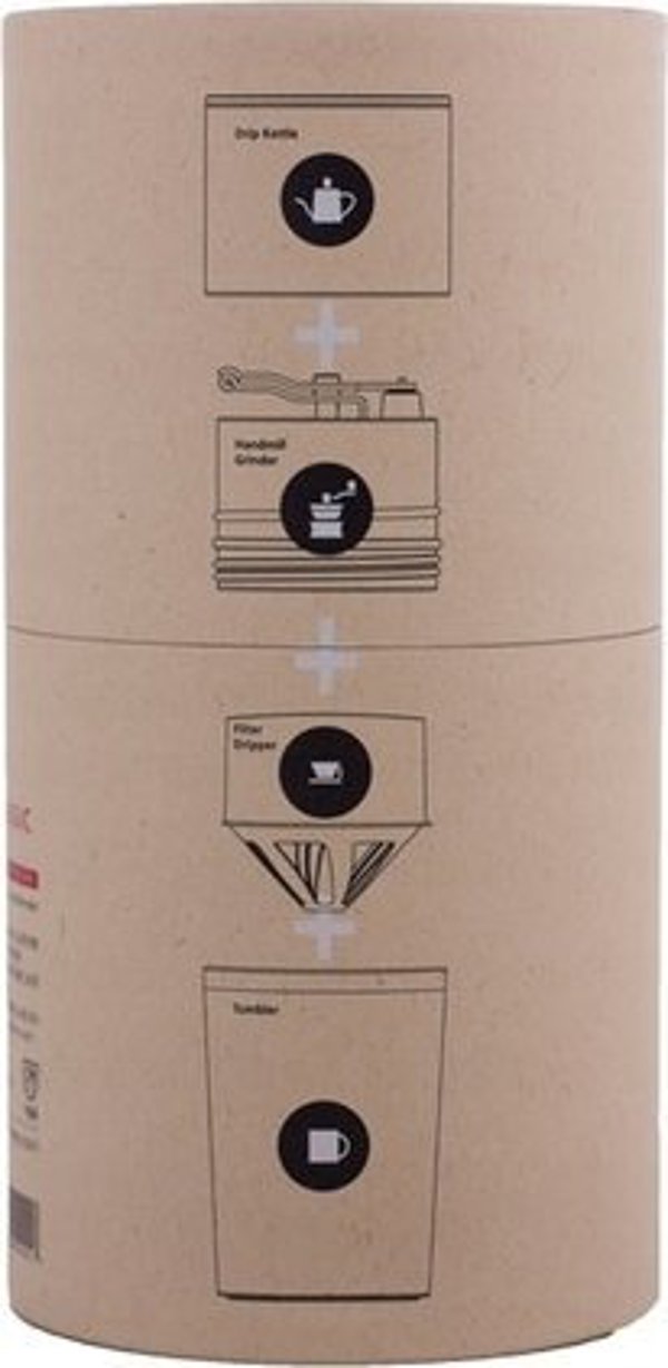 Cafflano Cafflano Klassic - All in One Coffee Maker - Red 9020554 8809444940017