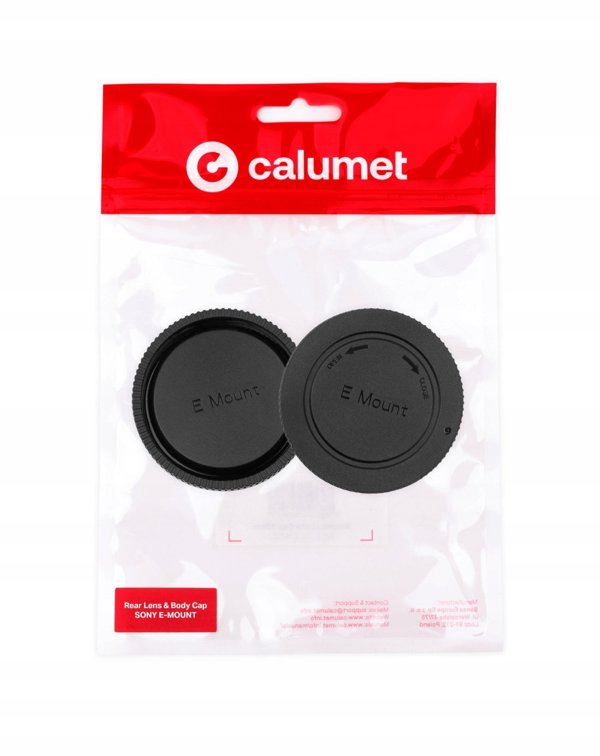 Calumet Rear Lens & Body Cap Kit - Sony E Mount