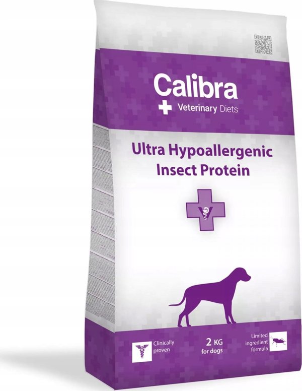Calibra Veterinary Diets Ultra Hypoallergenic Insect - Υποαλλεργική Ξηρά Τροφή Σκύλων - 2kg