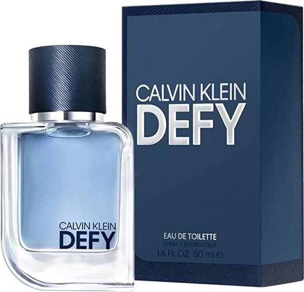 Calvin Klein Defy Eau de Toilette 50ml - Ανδρικό Άρωμα Woody με Νότες Βετιβέρ και Κεχριμπάρι
