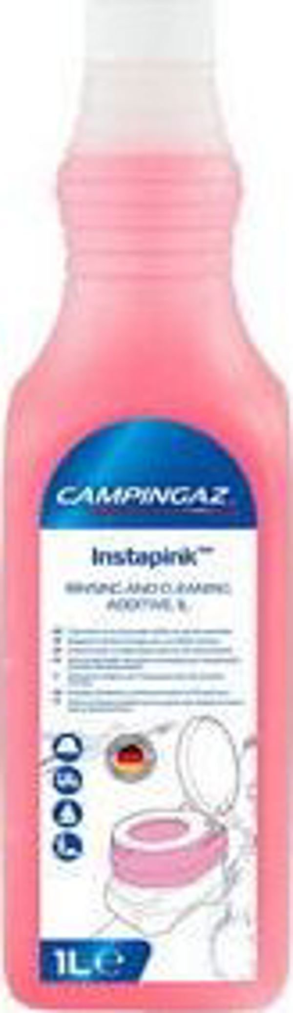 Campingaz INSTAPINK™ Υγρό Καθαριστικό Τουαλέτας Χημικής Χρήσης, Βιοδιασπώμενο, 1 Λίτρο