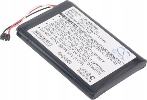 Cameron Sino Akumulator Bateria typu KE37BE49D0DX3 do Nawigacji GPS Garmin Edge 800 810 / CS-GME800SL
