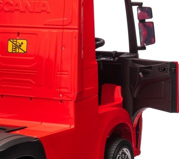 Cameron Sino Auto Na Akumulator Scania 500R HL698 Czerwone Lakierowane 4x4