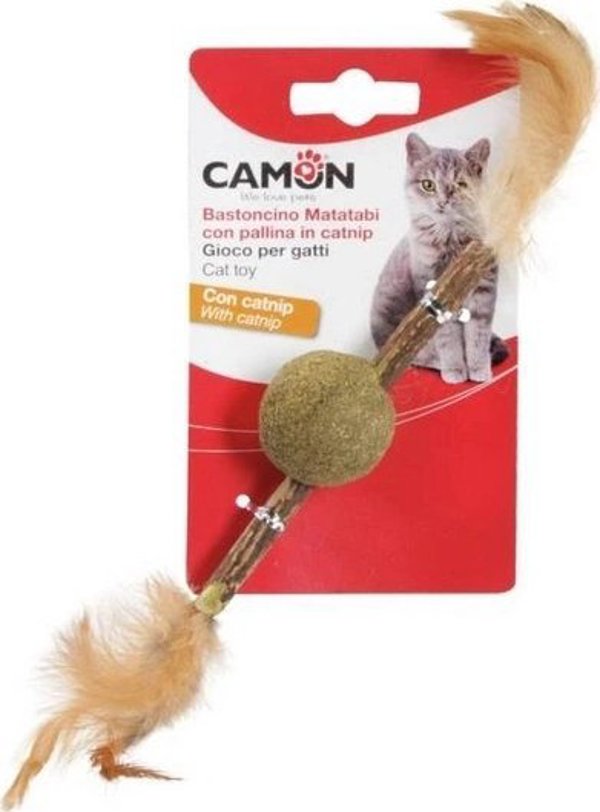 Camon Camon Παιχνίδι Γάτας Matatabi Ραβδί με Μπάλα με Catnip