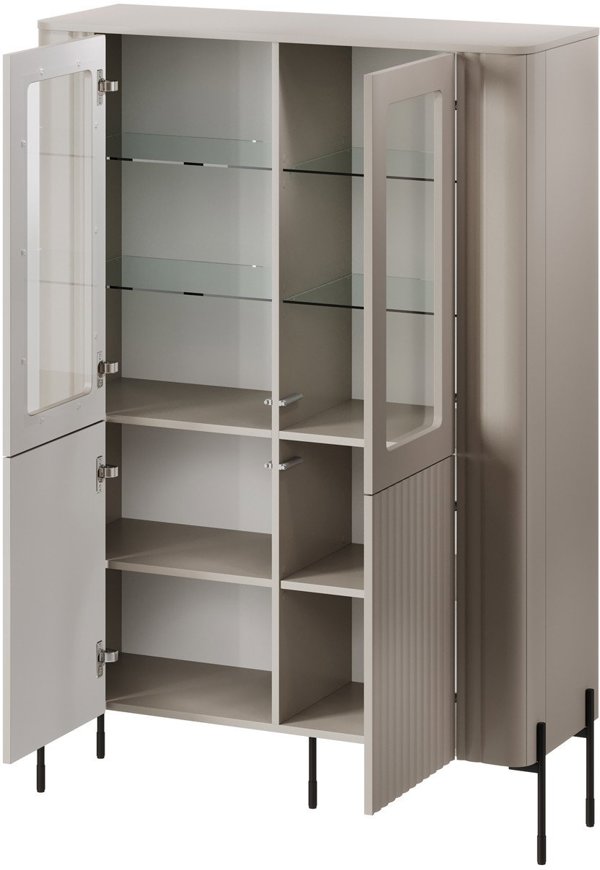 Βιτρίνα Cama VERA 110x40x160 κασμίρ ματ