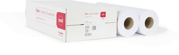 Canon 594/2x175/3", Roll Paper Red Label, 23", 2 ks, 0097006063, 0097003493, 75 g/m2, papier, 594mmx175m, bia�y, do drukarek atram