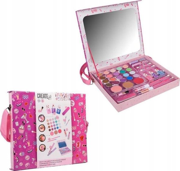 Canenco Create It! Σετ Μακιγιάζ σε Βαλιτσάκι για Παιδιά 84516