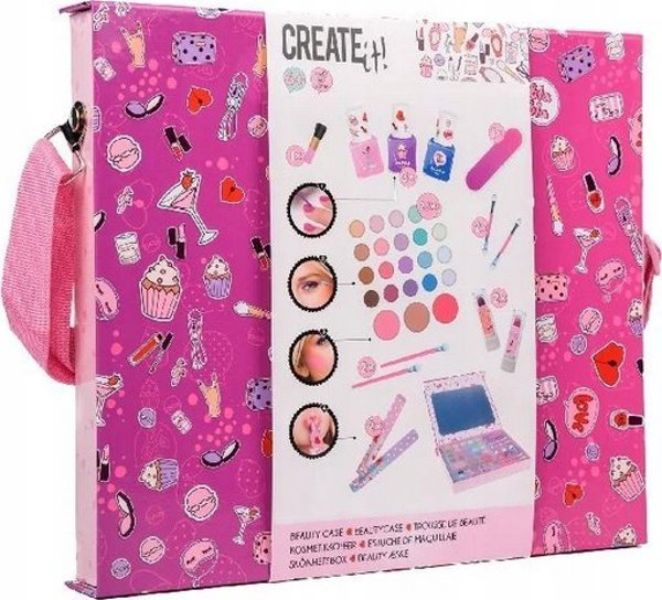 Canenco Create It! Σετ Μακιγιάζ σε Βαλιτσάκι για Παιδιά 84516
