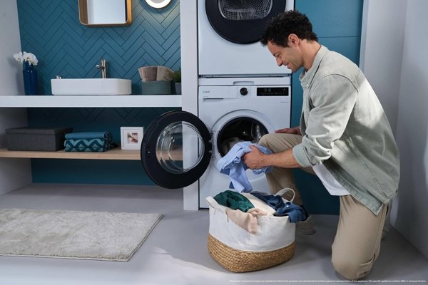 Candy Washing machine | GD 17SB7-S | Energy efficiency class A | Front loading | Washing capacity 7 kg | 1100 RPM | Depth 47 cm | Width 60 cm | Display | LED | Steam function | White