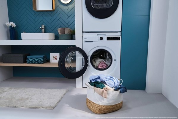 Candy Washing machine | GD 17SB7-S | Energy efficiency class A | Front loading | Washing capacity 7 kg | 1100 RPM | Depth 47 cm | Width 60 cm | Display | LED | Steam function | White